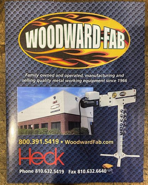 woodward metal fabrication equipment|woodward fab tool catalog.